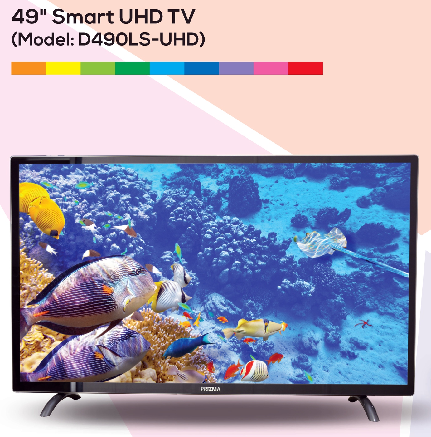 49 Inch Smart UHD TV – D490LS-UHD